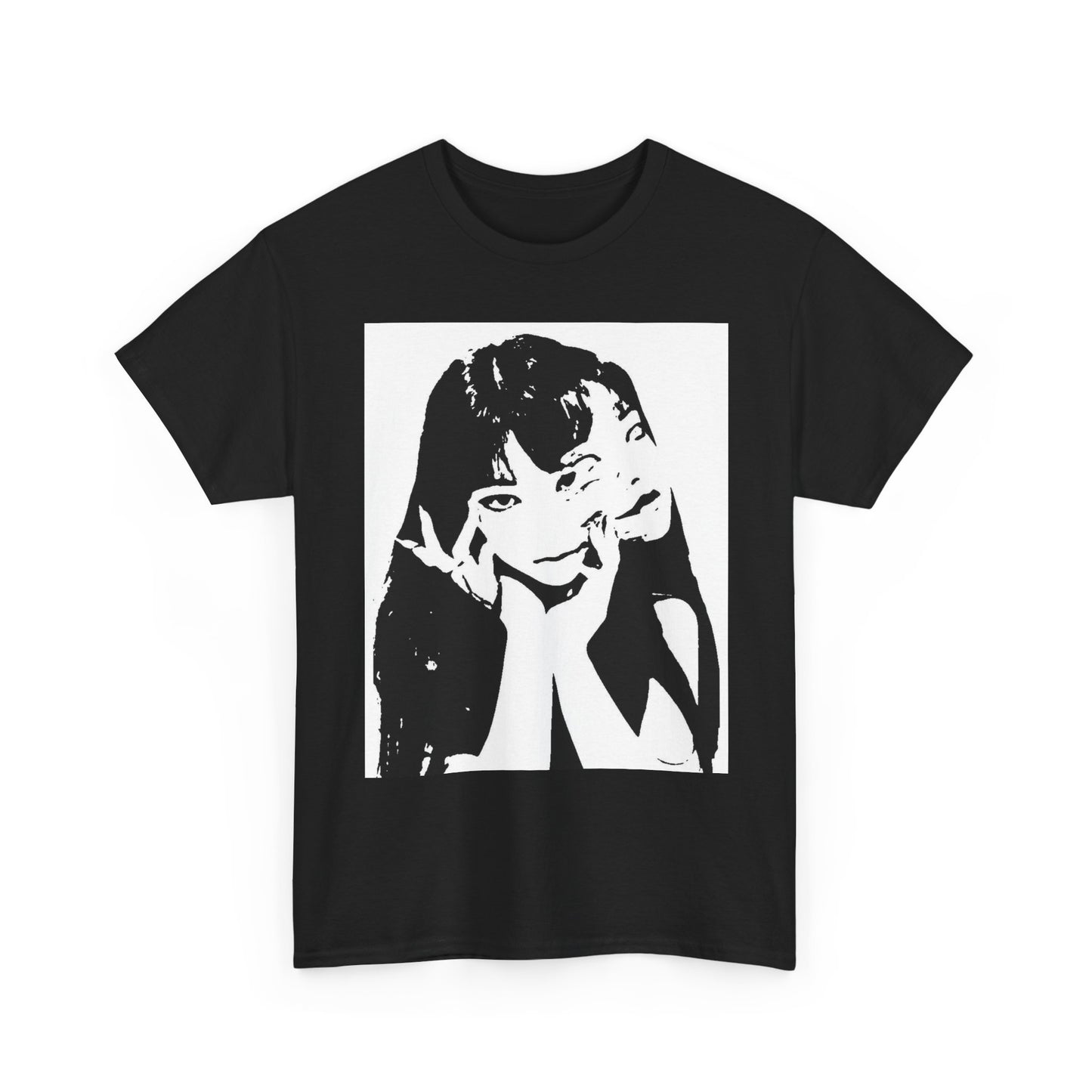 Retro Stencil Girl Graphic Tee