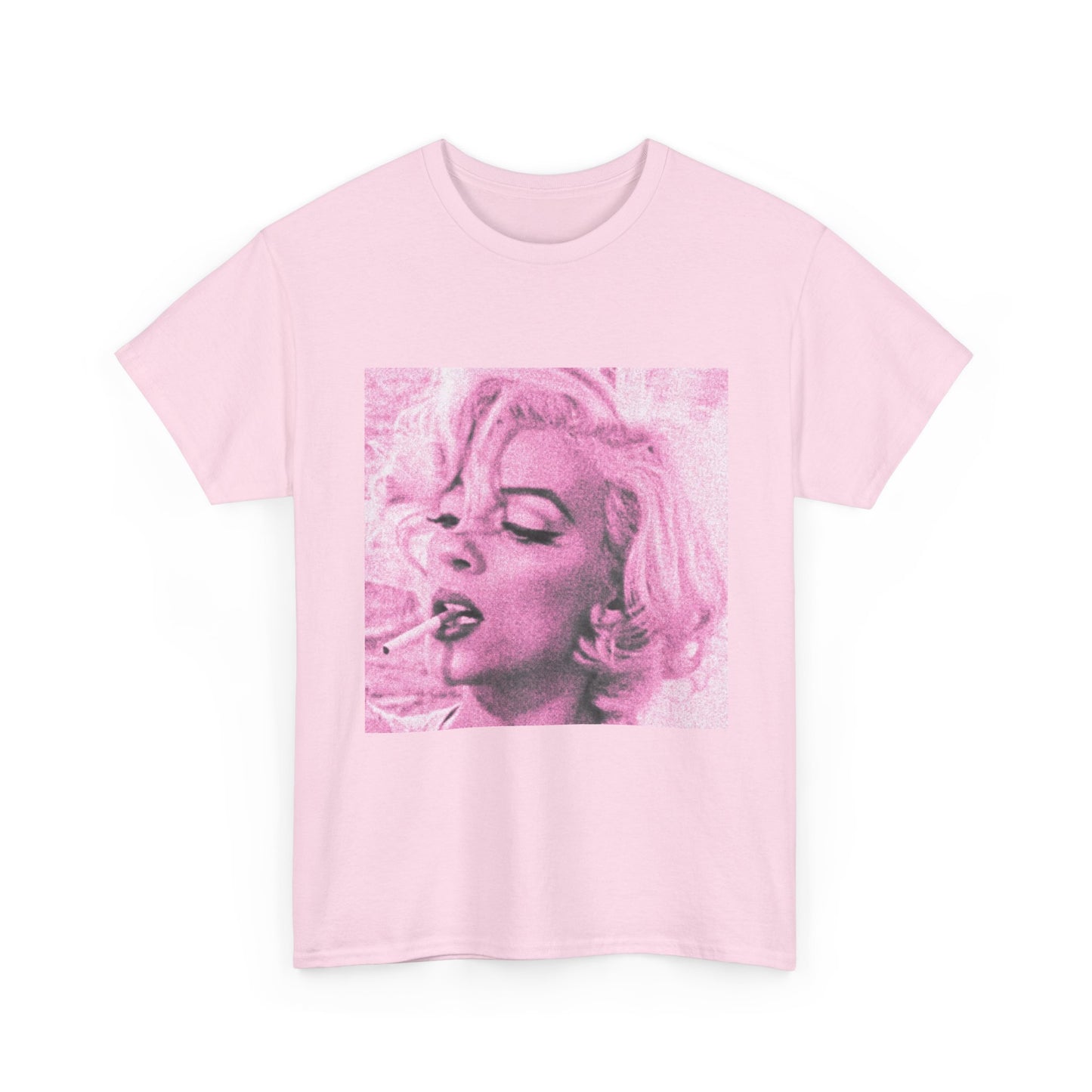 Pink Vintage Portrait Graphic Tee — Old Hollywood Aesthetic Shirt, Coquette Glam T Shirt, Retro Femme Photo Print, Soft Girl Tee