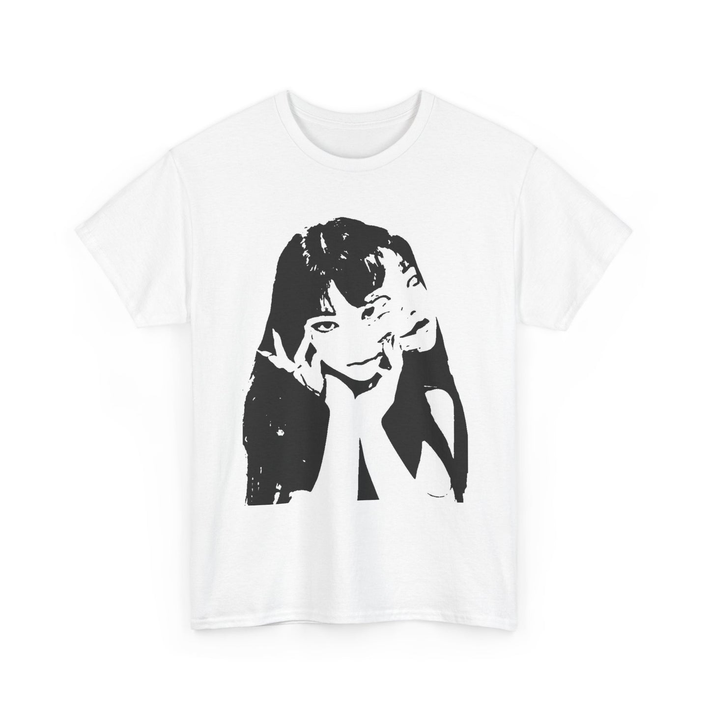 Retro Stencil Girl Graphic Tee