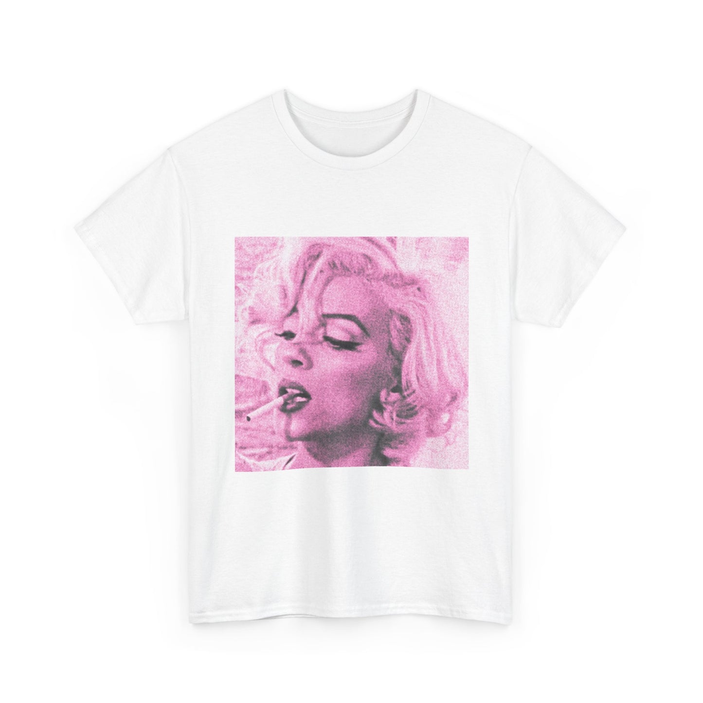 Pink Vintage Portrait Graphic Tee — Old Hollywood Aesthetic Shirt, Coquette Glam T Shirt, Retro Femme Photo Print, Soft Girl Tee