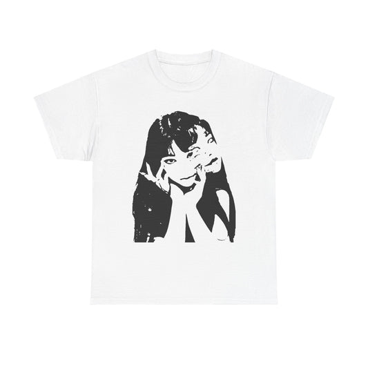Retro Stencil Girl Graphic Tee